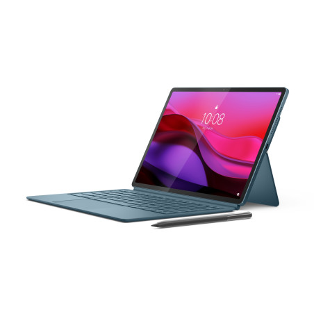 Lenovo | Yoga Tab Plus Wi-Fi (without power adapter) | ZAEG0018NL | 12.7 " | Tidal Teal | LTPS | 2944 x 1840 pixels | Qualcomm | Snapdragon 8 Gen 3 Mobile Platform | 16 GB | Soldered LPDDR5x | 256 GB | Wi-Fi | Front camera | 13 MP | Rear camera | 13 MP | Bluetooth | 5.4 | Android | 14 or Later | Warranty 24 month(s) | Lenovo 2-in-1 Keyboard Pack + Lenovo Tab Pen Pro