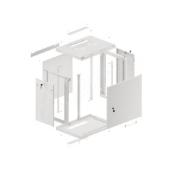 LANBERG WALL MOUNT RACK...