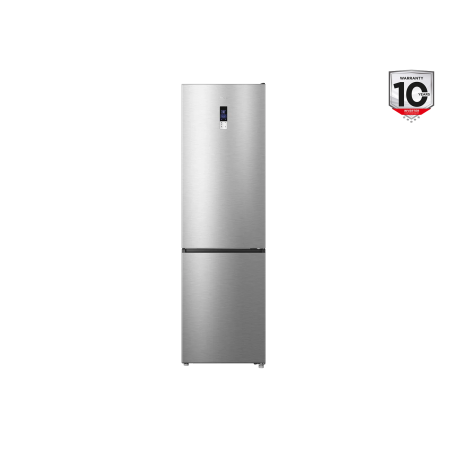 TCL Refrigerator | RP409BLE0EE | Energy efficiency class E | Free standing | Combi | Height 185 cm | No Frost system | Fridge net capacity 267 L | Freezer net capacity 142 L | Display | 39 dB | Grey