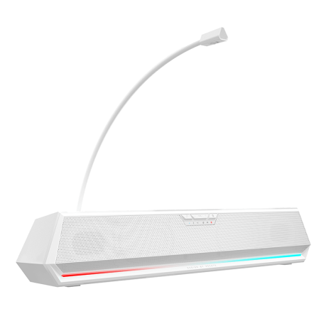 Edifier 7.1 Surround Gaming Speaker | G1500 BAR | Bluetooth | Wireless connection | White