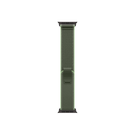 Apple 49mm Green/Neon Trail Loop - S/M - Black Titanium Finish | Apple