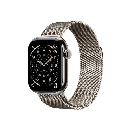 Watch Series 11 | Smart watch | GPS (satellite) | LTPO OLED Always-On Retina | Waterproof | Natural Titanium