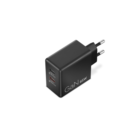 Lenovo Dual USB-C 65W GaN Charger | Charger | USB-C | 65 W