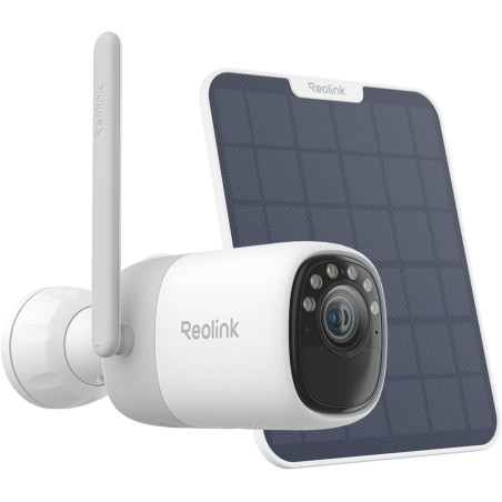Reolink | Wireless Pan & Tilt Long Lasting Solar/Battery Camera with Spotlights | Altas Series B630 with Solar Panel | Bullet | 4 MP | 4mm/F1.0 | Micro SD, Max. 512 GB