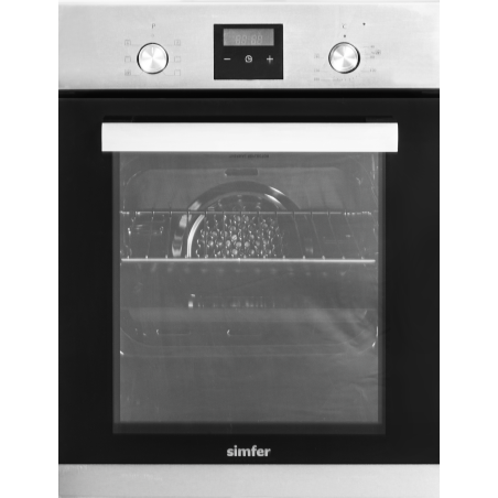 Simfer Oven | 4207BERIM.1 | 47 L | Multifunctional | Manual | Pop-up knobs | Height 54.1 cm | Width 45 cm | Stainless Steel