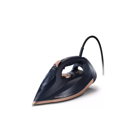 Philips | DST7510/80 | Steam Iron | 3200 W | Water tank capacity 300 ml | Continuous steam 55 g/min | Steam boost performance 260 g/min | Blue/Gold