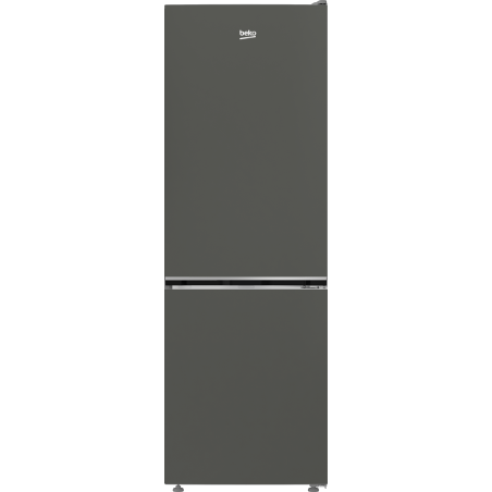 BEKO Refrigerator | B3RCNA344HG | Energy efficiency class E | Free standing | Combi | Height 179.6 cm | No Frost system | Fridge net capacity 209 L | Freezer net capacity 92 L | Display | 37 dB | Grey