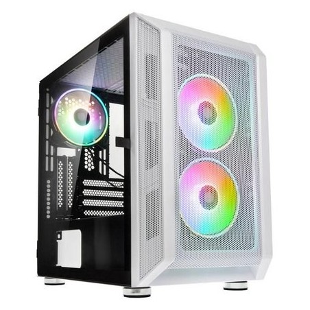 Kolink Citadel Mesh RGB Micro-ATX Gehäuse - weiß