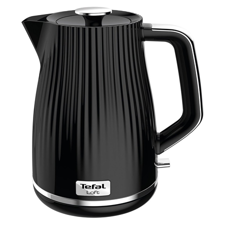 TEFAL | Kettle | KO250830 | Electric | 2400 W | 1.7 L | Plastic | 360° rotational base | Black