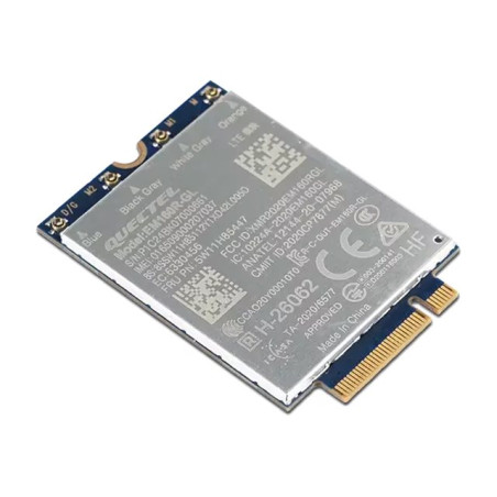 Lenovo WWAN Module for X1 Carbon Gen 12/P16v Gen 2 | ThinkPad Quectel EM160R-GL 4G LTE-A Cat 16 M.2 | 42 x 30 x 2.3 mm