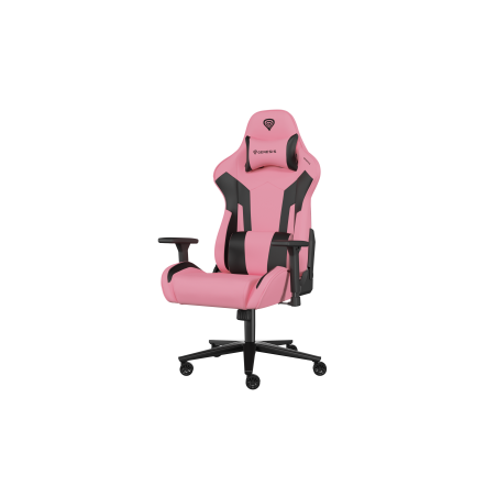 Genesis Gaming Chair Nitro 720 Backrest upholstery material: Eco leather, Seat upholstery material: Eco leather, Base material: Metal, Castors material: Nylon with CareGlide coating | Black/Pink