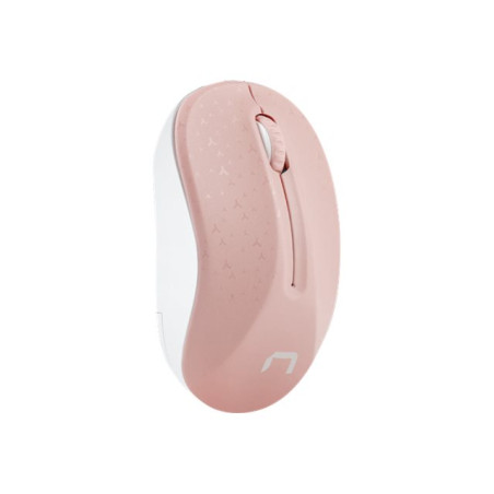 Natec Mouse, Toucan, Wireless, 1600 DPI, Optical, Pink-White | Natec | Mouse | Optical | Wireless | Pink/White