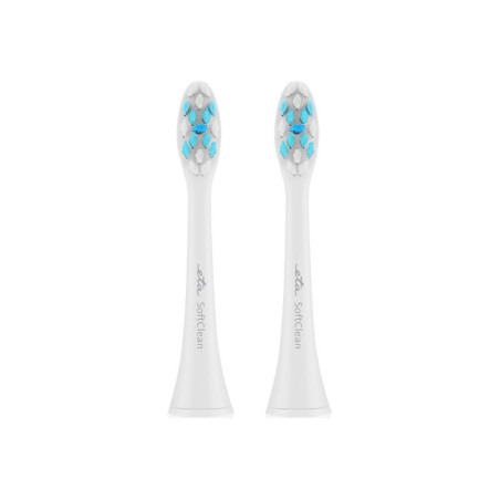 ETA | Toothbrush replacement | SoftClean ETA070790300 | Heads | For adults | Number of brush heads included 2 | Number of teeth brushing modes Does not apply | White