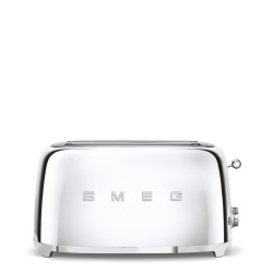toaster 4 slices chrome