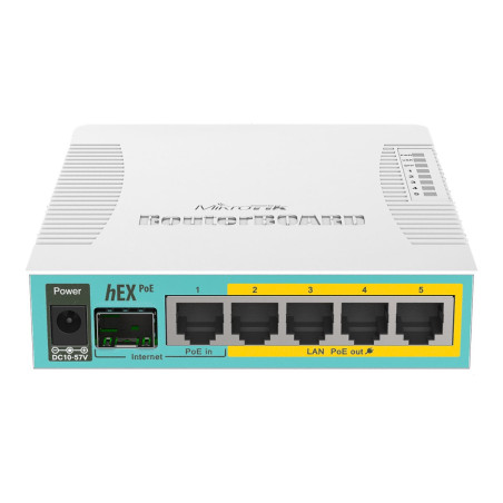 NET ROUTER 10/100/1000M 5PORT/HEX POE RB960PGS MIKROTIK