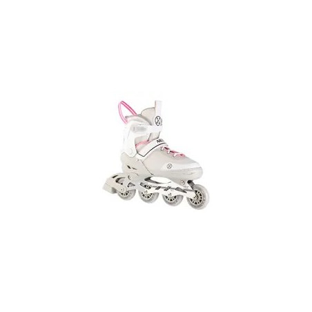 NH18188A 2in1 GREY-PINK SIZE M. S(29-33) INLINE SKATES WITH DIM. TUL. ICE HOCKEY NILS EXTREME