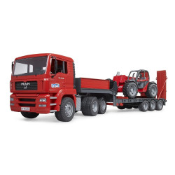 Auto MAN TGA with low-bed...