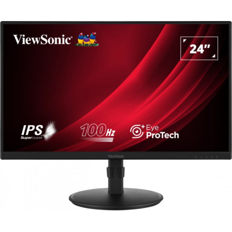 Monitor ViewSonic 23.8" VG2408A-MHD (VS19713) HDMI DP VGA speakers 2x2W