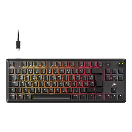 Keyboard CORSAIR Tas K70 Core TKL USB RGB LED Blac