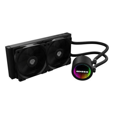 GENESIS Hydria 240 Processor All-in-one liquid cooler Black