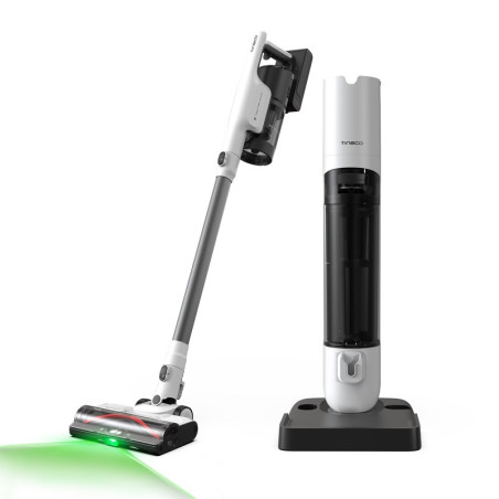Tineco PURE ONE Station 5 Stick vacuum Battery Dry HEPA Bagless 0.45 L 500 W White 2.5 Ah