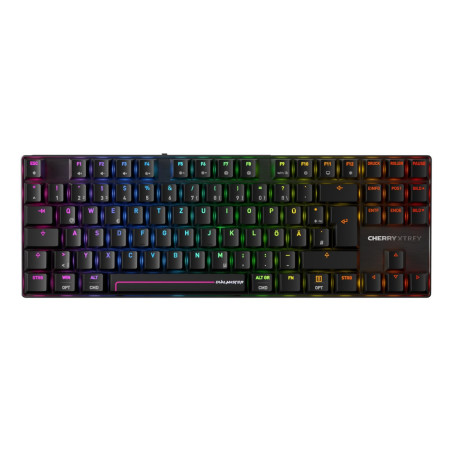CHERRY MX 8.2 Pro TMR Wireless keyboard Gaming USB + RF Wireless + Bluetooth QWERTZ German Black