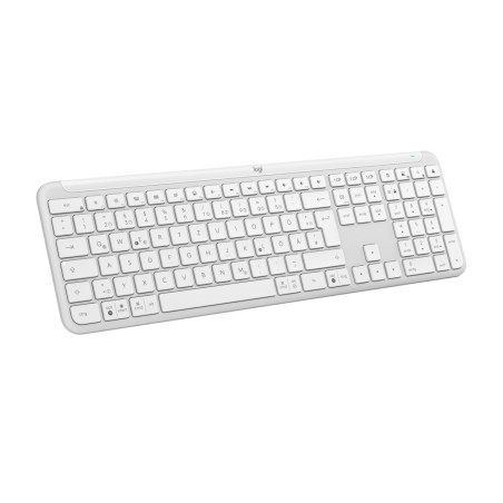 Logitech 920-012452 keyboard Office RF Wireless + Bluetooth QWERTZ German White