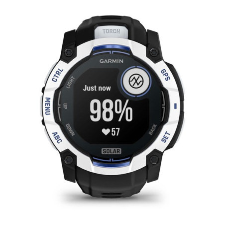 Garmin Instinct 2.79 cm (1.1") MIP 50 mm Digital 176 x 176 pixels Touchscreen Black, White GPS (satellite)