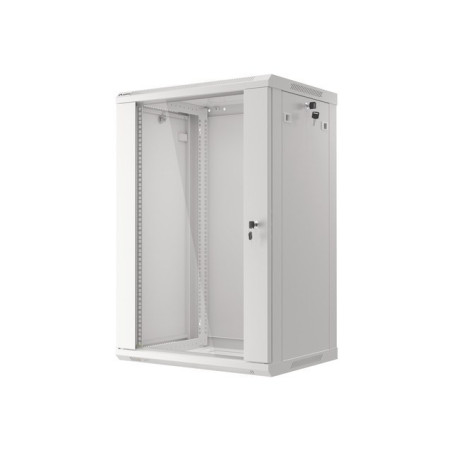 Lanberg WF01-6418-10S rack cabinet 18U Wall mounted rack Grey