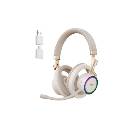 Havit Fuxi-H8 - wireless gaming headphones (gold)