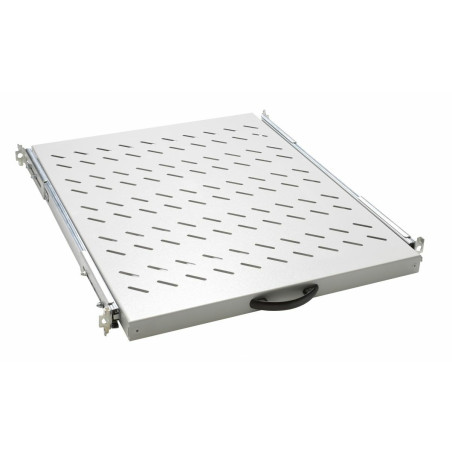 Equip Sliding Shelf 19', 1U, 800MM, Grey