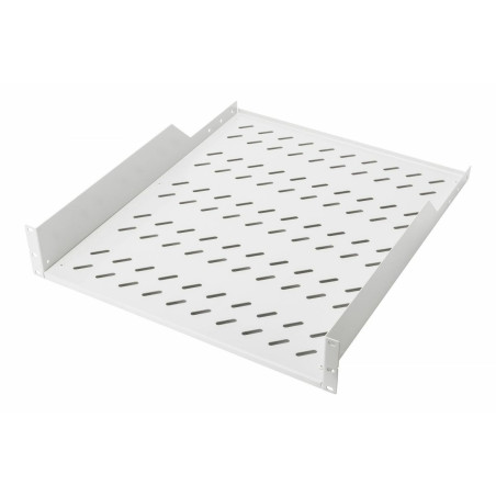 Equip Fixed Shelf 19', 2U, 800MM, Grey