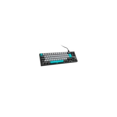 Ducky Miya Pro Moonlight TKL Gaming Keyboard for PC/Mac, MX-Brown, White LED - Dark Grey