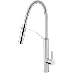 Kitchen faucet with...