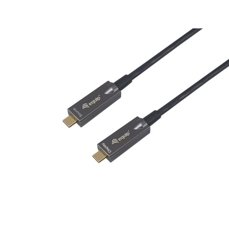 Equip USB-C to C Active Optical Cable, M/M, 5.0m, PD 60W, 4K/60Hz, 10Gbps, Video+Data+PD