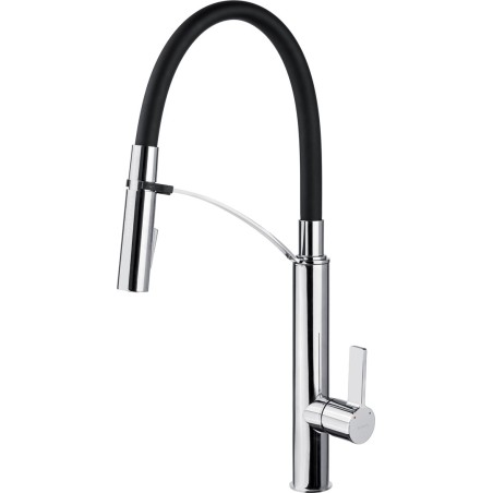 Kitchen faucet with pull-out spout