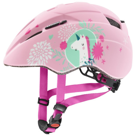 UVEX Kid 2 CC kids bike helmet 46–52 cm, pink unicorn matt
