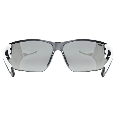 UVEX Equate cycling glasses White Matt/Mir.Silver