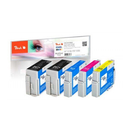 Peach PI200-631 ink cartridge 5 pc(s) Black, Cyan, Magenta, Yellow