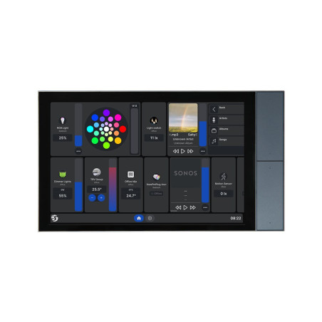 Shelly Wall Display XL Wireless Black, Light grey