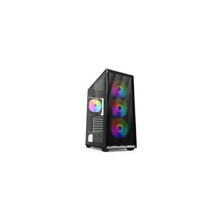 Sharkoon GehĂ¤use VK4 Rainbow        ATX       1xGlas schwarz