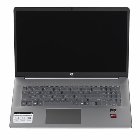 HP 17-CP2025D Ryzen 5 7520U 17.3" FHD IPS 8GB 512GB SSD Bluetooth Windows 11 Natural Silver (REPACK) 2-year warranty New Repack/Repacked