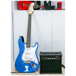 NN EG SET BLU guitar set...