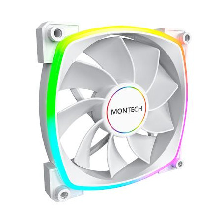 CASE FAN 140MM/RX140 PWM WHITE MONTECH