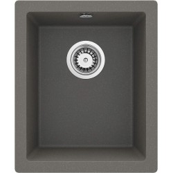 Suspended 1-bowl granite sink