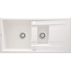 1.5-bowl granite sink with...