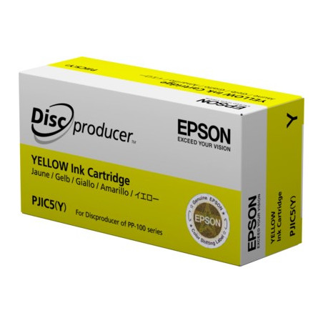 Epson Discproducer Ink PJIC7(Y), Yellow (MOQ=10)