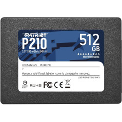 SSD|PATRIOT|P210|512GB|SATA...