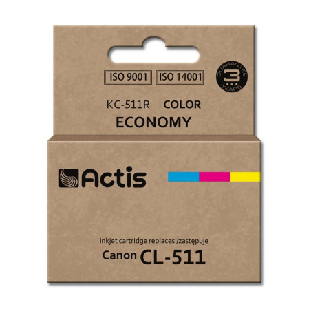 Actis KC-511R Ink (replacement for Canon CL-511; Standard; 12 ml; color: cyan, magenta, yellow)