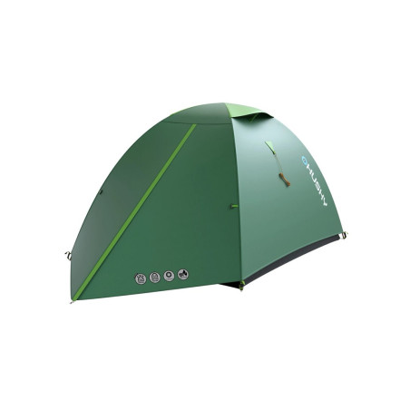 Husky BIZAM 2 PLUS two-person trekking tent, 145 × 290 × 120 cm, 3.6 kg, green